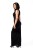 sukienka Midnight Grace czarna stylizacja premium AELIE