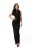 sukienka Midnight Grace elegancka czarna sukienka AELIE